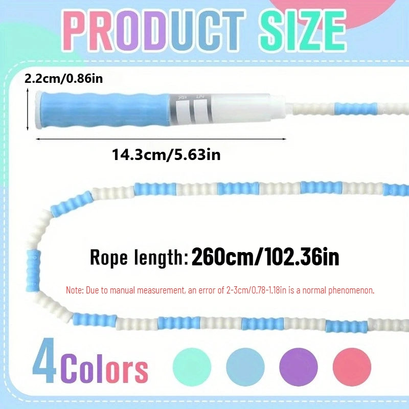 Bamboo Joint Soft Bead Skipping Rope