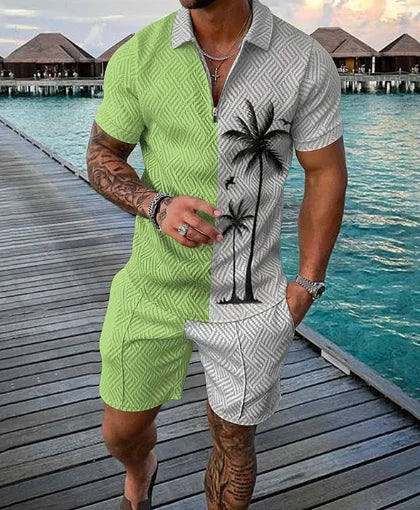 Tracksuit Sports Suit Men Set