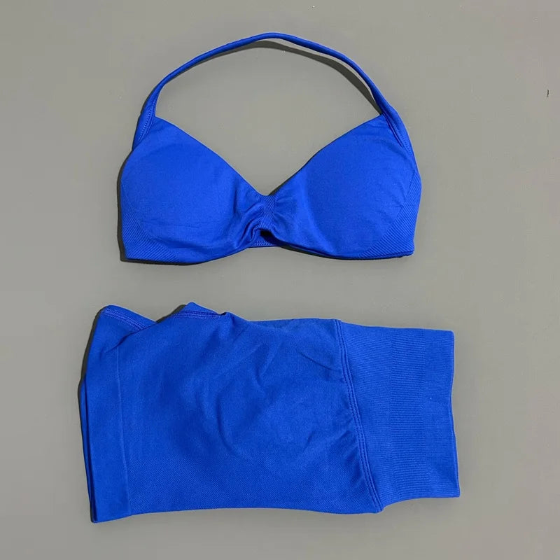 Sculpted Seamless Strappy Performance Set