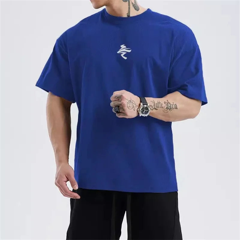 Men Loose oversized short sleeved T-shirt
