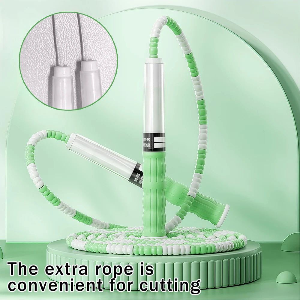 Bamboo Joint Soft Bead Skipping Rope
