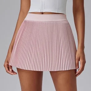 Women Pleated Skirt Shorts