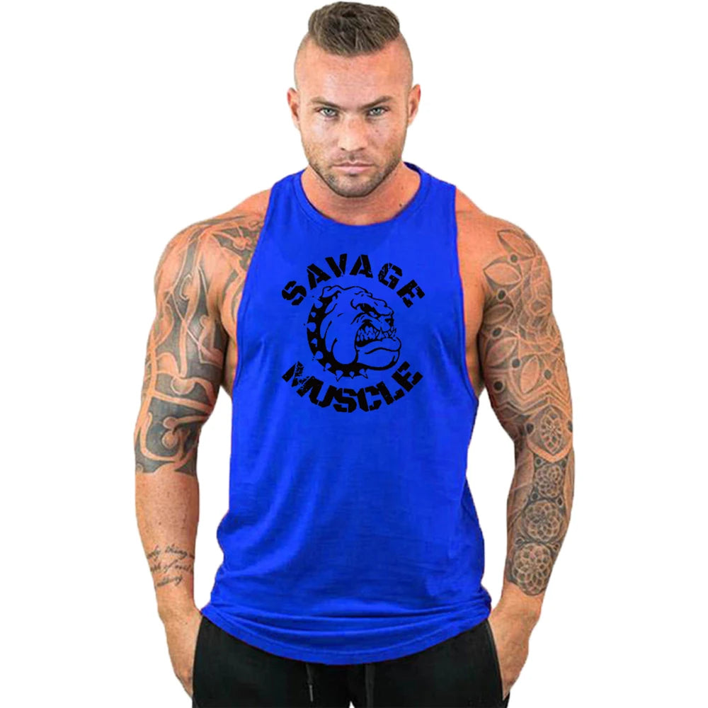 Bodybuilding Cotton Singlets