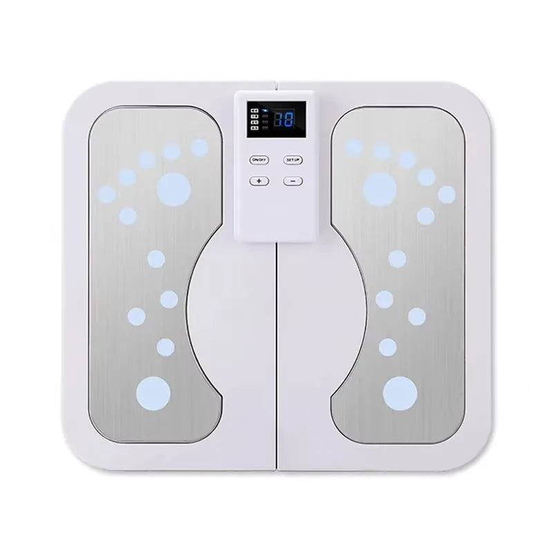 Foot Massager Electric Stimulator for Circulation Feet Legs Heating Pulse Muscle Massage Device