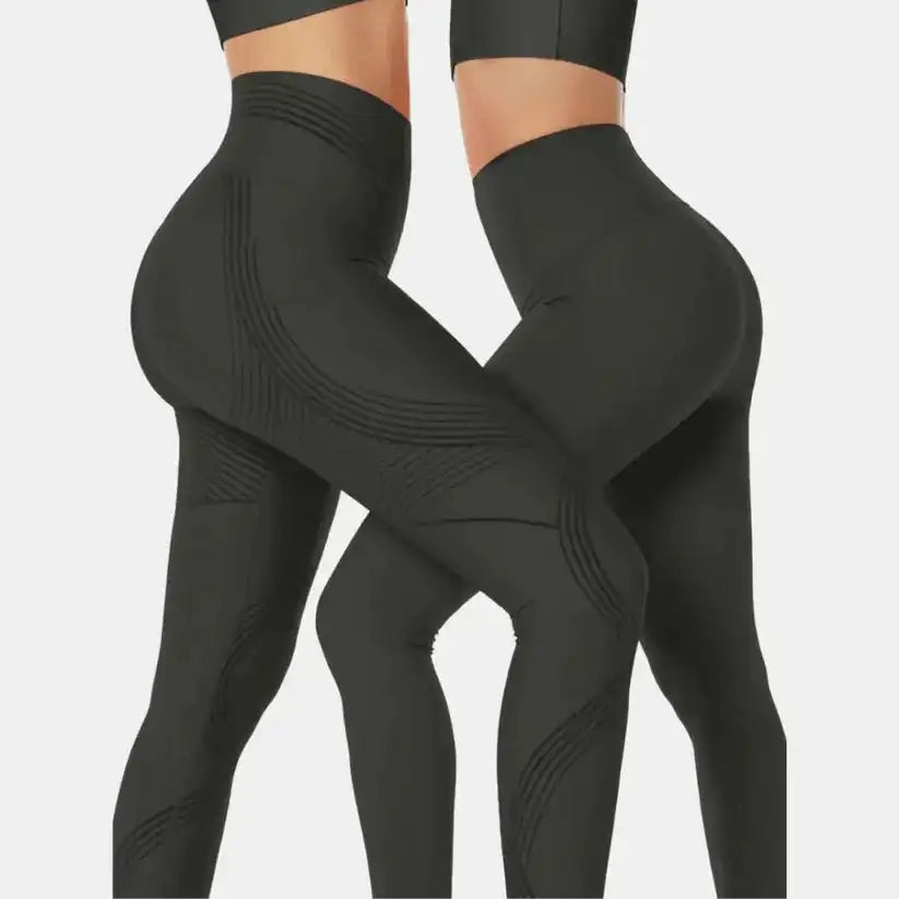 Women High Waist Slimming Cellulite Compression Leggings