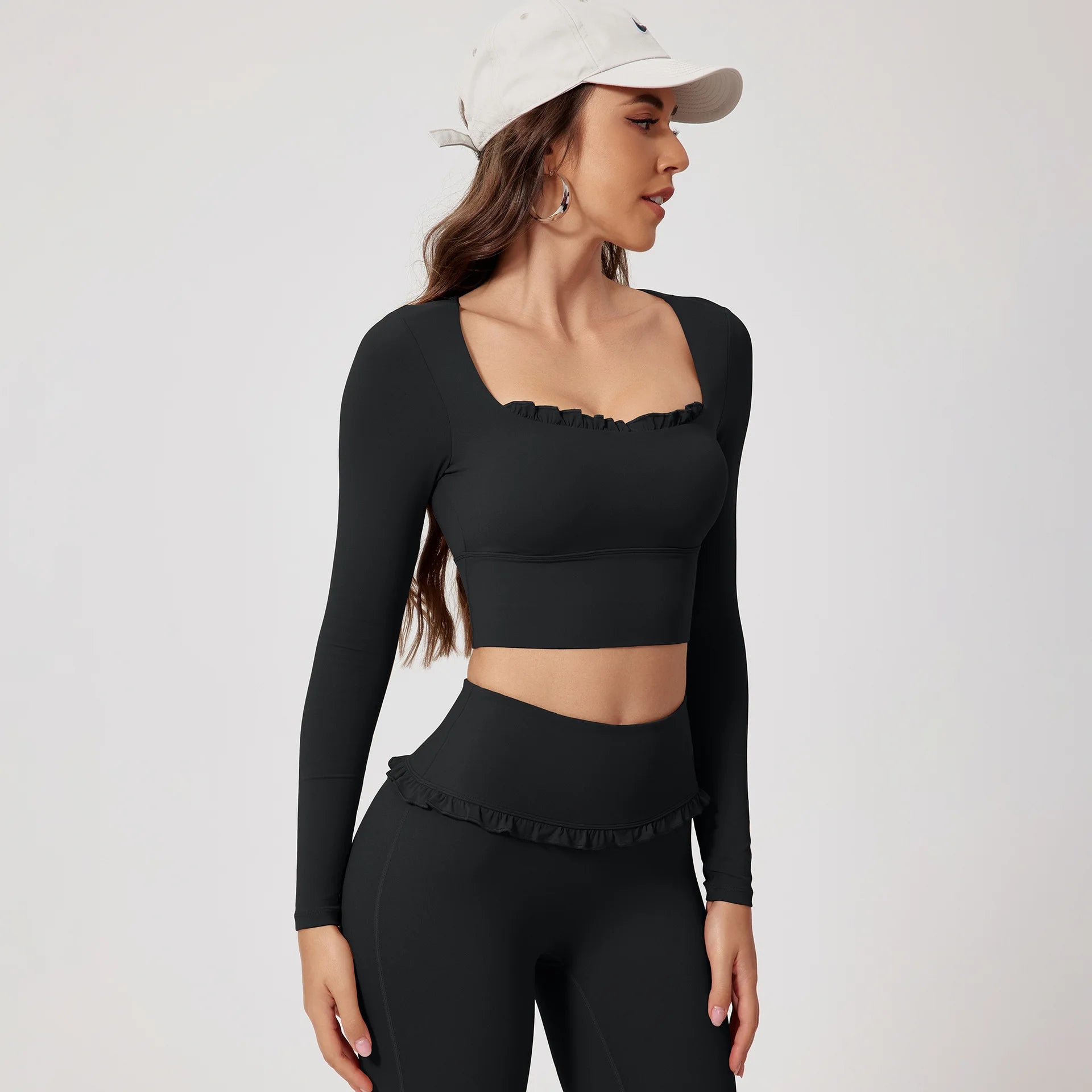 2Pcs Women Gym Yoga Outfit