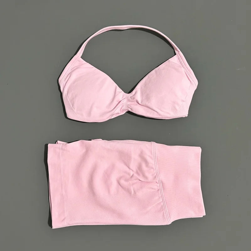 Sculpted Seamless Strappy Performance Set