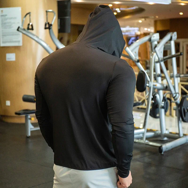 Men's Jacket Zip Hoodie Long Sleeve