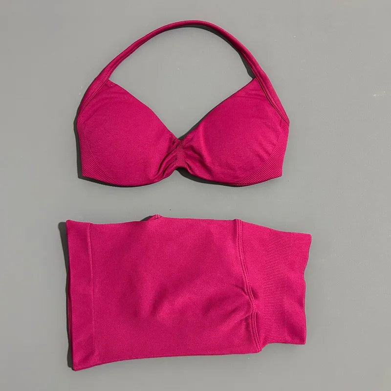 Sculpted Seamless Strappy Performance Set