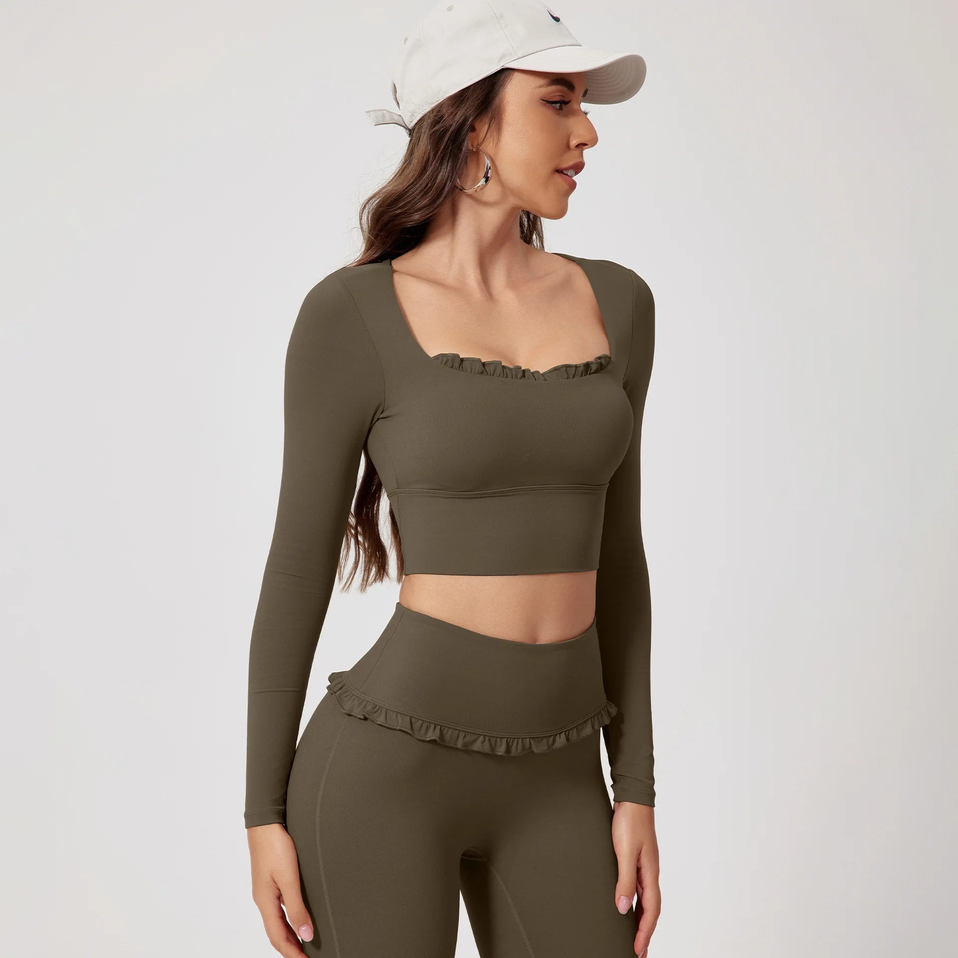 2Pcs Women Gym Yoga Outfit