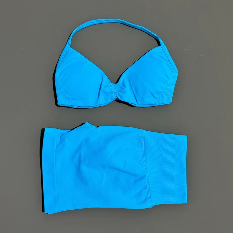 Sculpted Seamless Strappy Performance Set