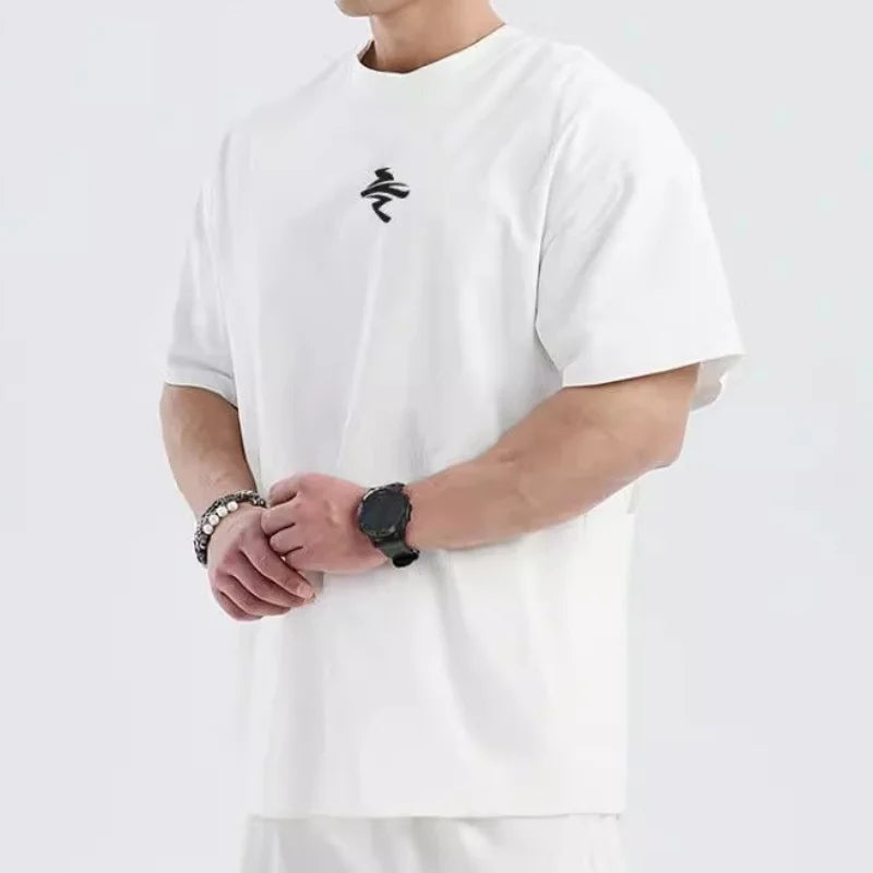 Men Loose oversized short sleeved T-shirt