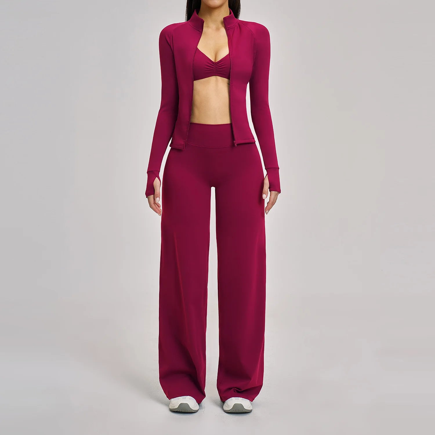 Yoga 2/3PCS Sports Set Women Tracksuit