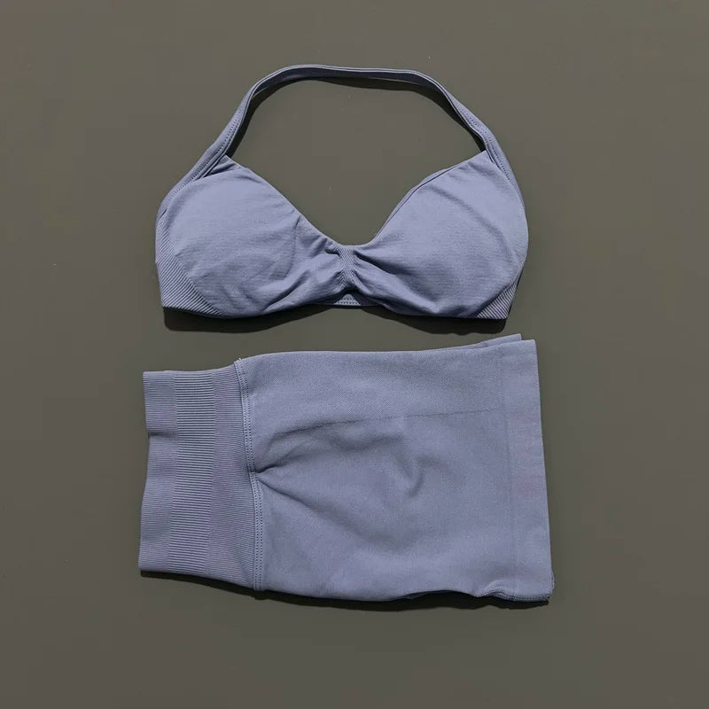 Sculpted Seamless Strappy Performance Set