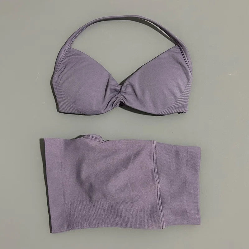 Sculpted Seamless Strappy Performance Set