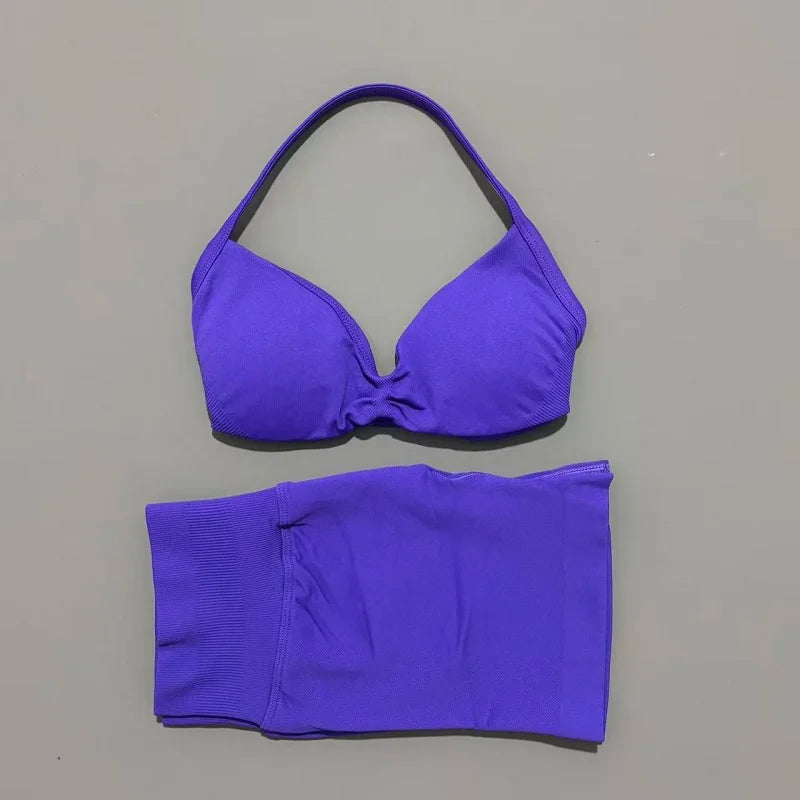 Sculpted Seamless Strappy Performance Set