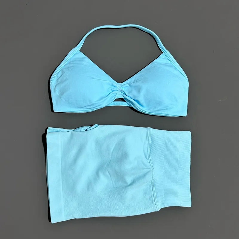 Sculpted Seamless Strappy Performance Set