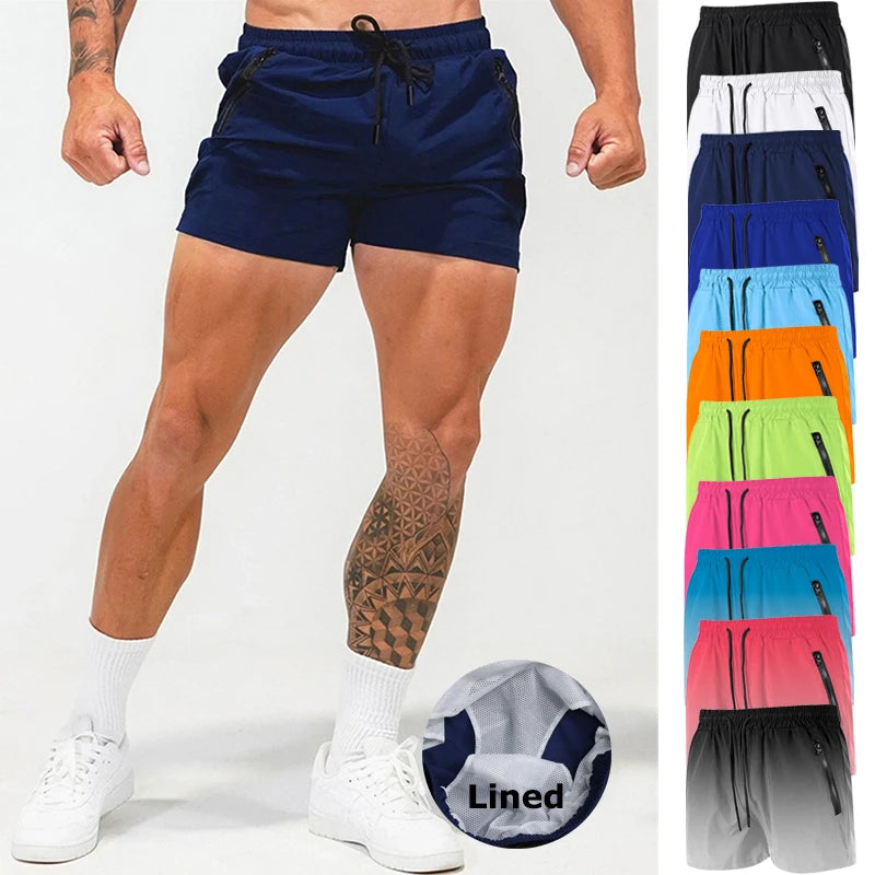 Apex Zippered Hybrid Training Shorts