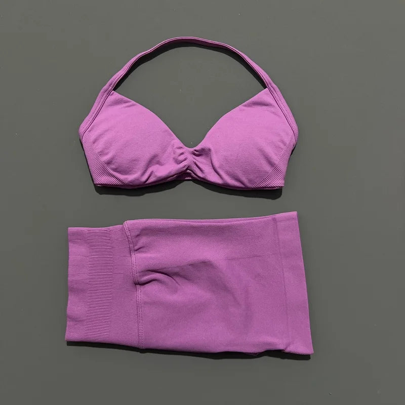 Sculpted Seamless Strappy Performance Set