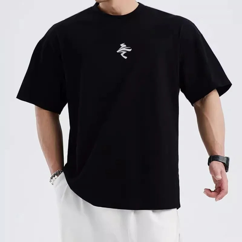 Men Loose oversized short sleeved T-shirt