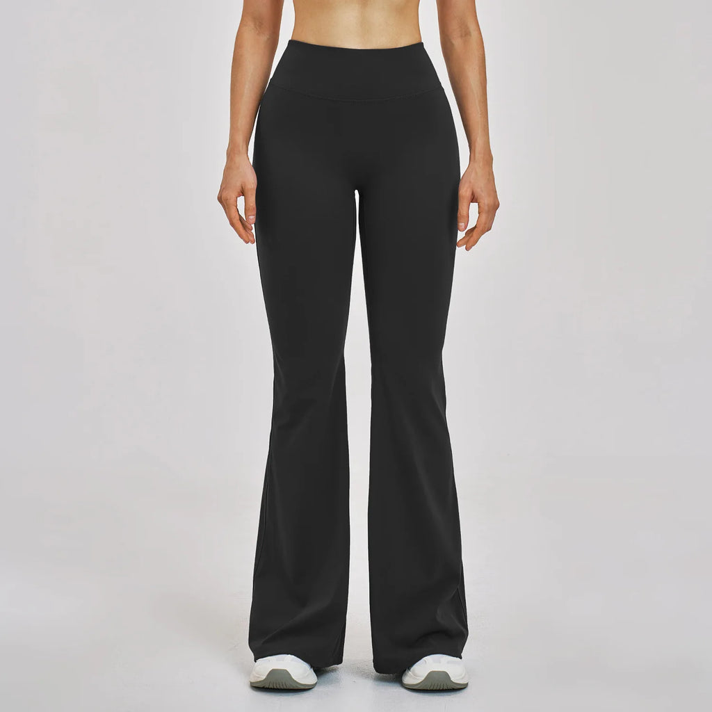 High Waisted Wide Leg Yoga Pants Butt Lift Leggings