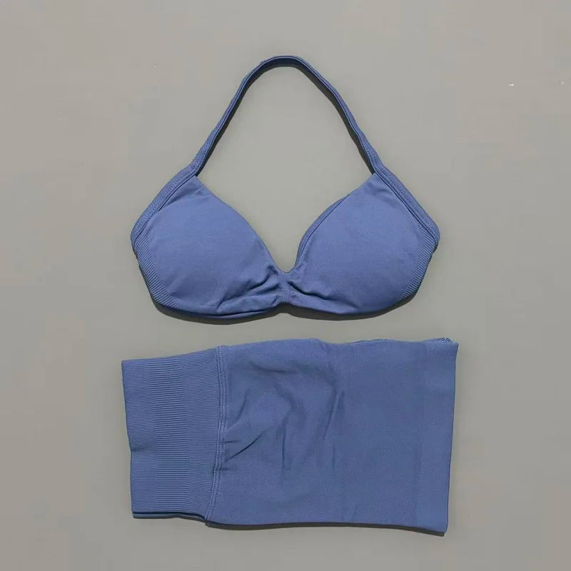 Sculpted Seamless Strappy Performance Set