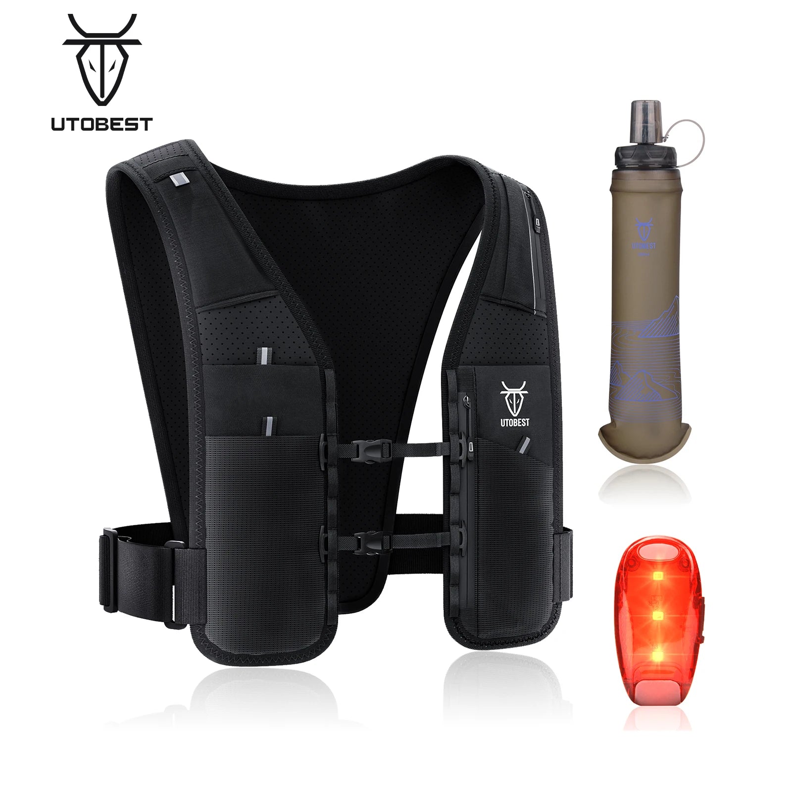 Reflective Running Hydration Vest