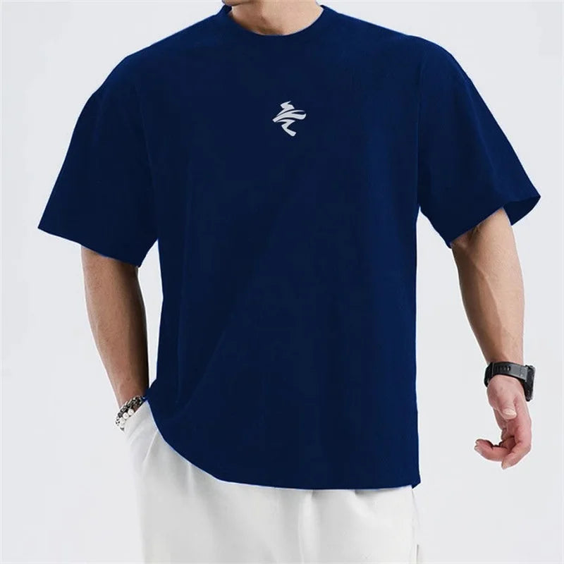 Men Loose oversized short sleeved T-shirt