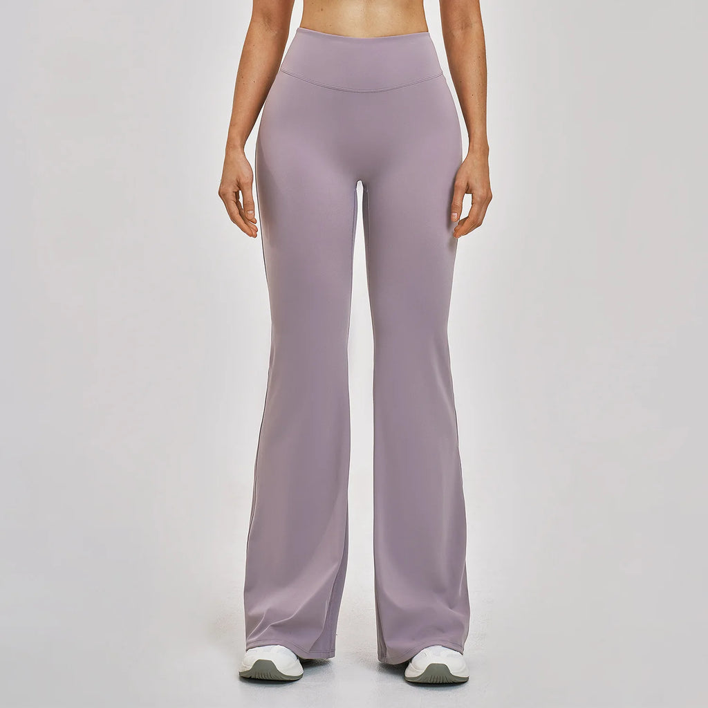 High Waisted Wide Leg Yoga Pants Butt Lift Leggings