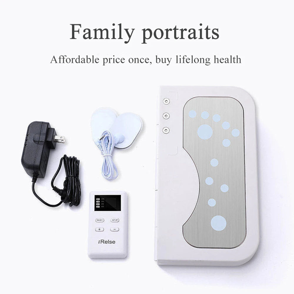 Foot Massager Electric Stimulator for Circulation Feet Legs Heating Pulse Muscle Massage Device