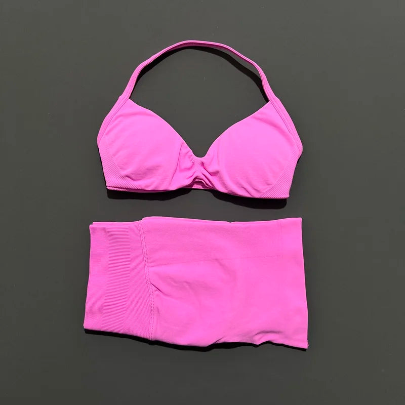 Sculpted Seamless Strappy Performance Set