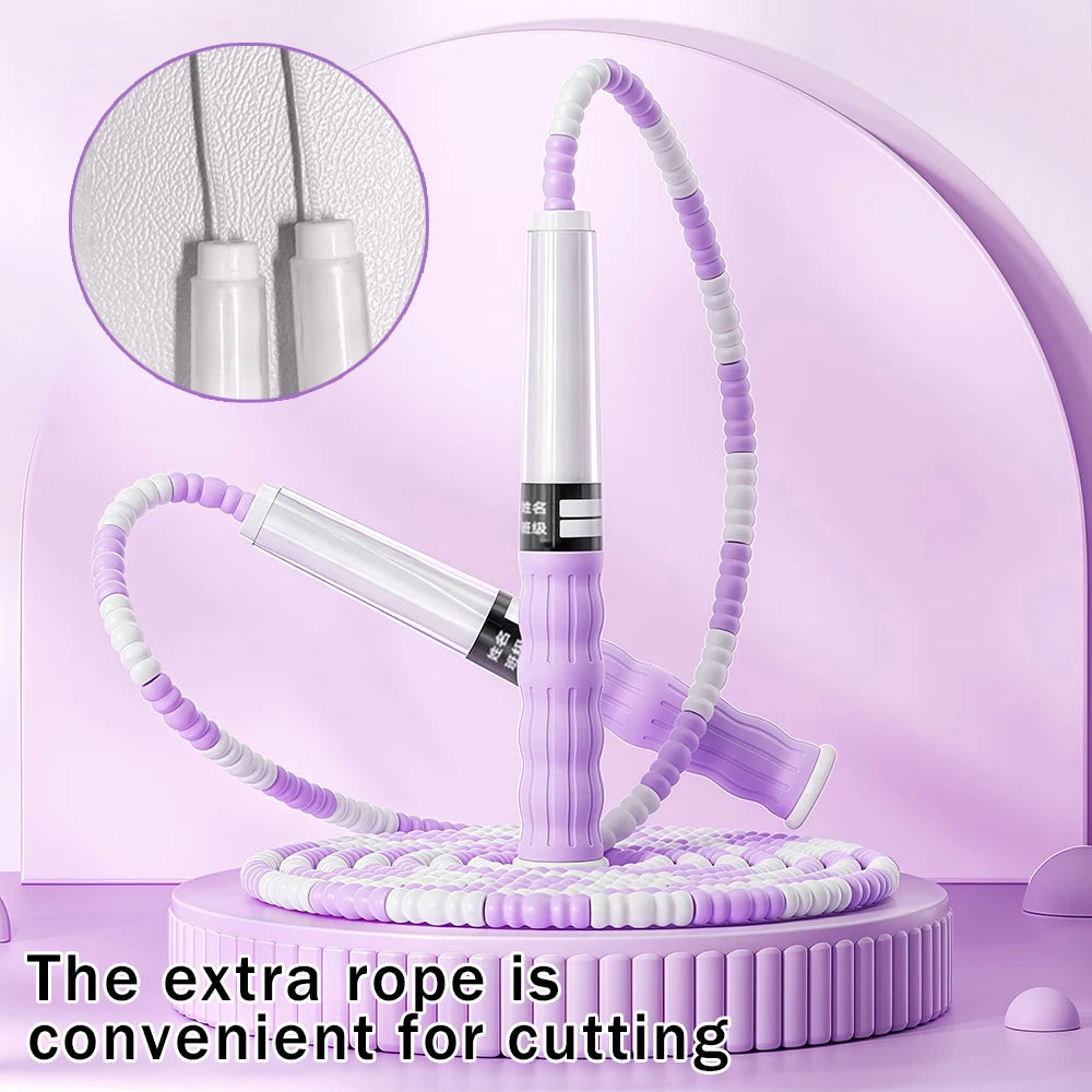 Bamboo Joint Soft Bead Skipping Rope