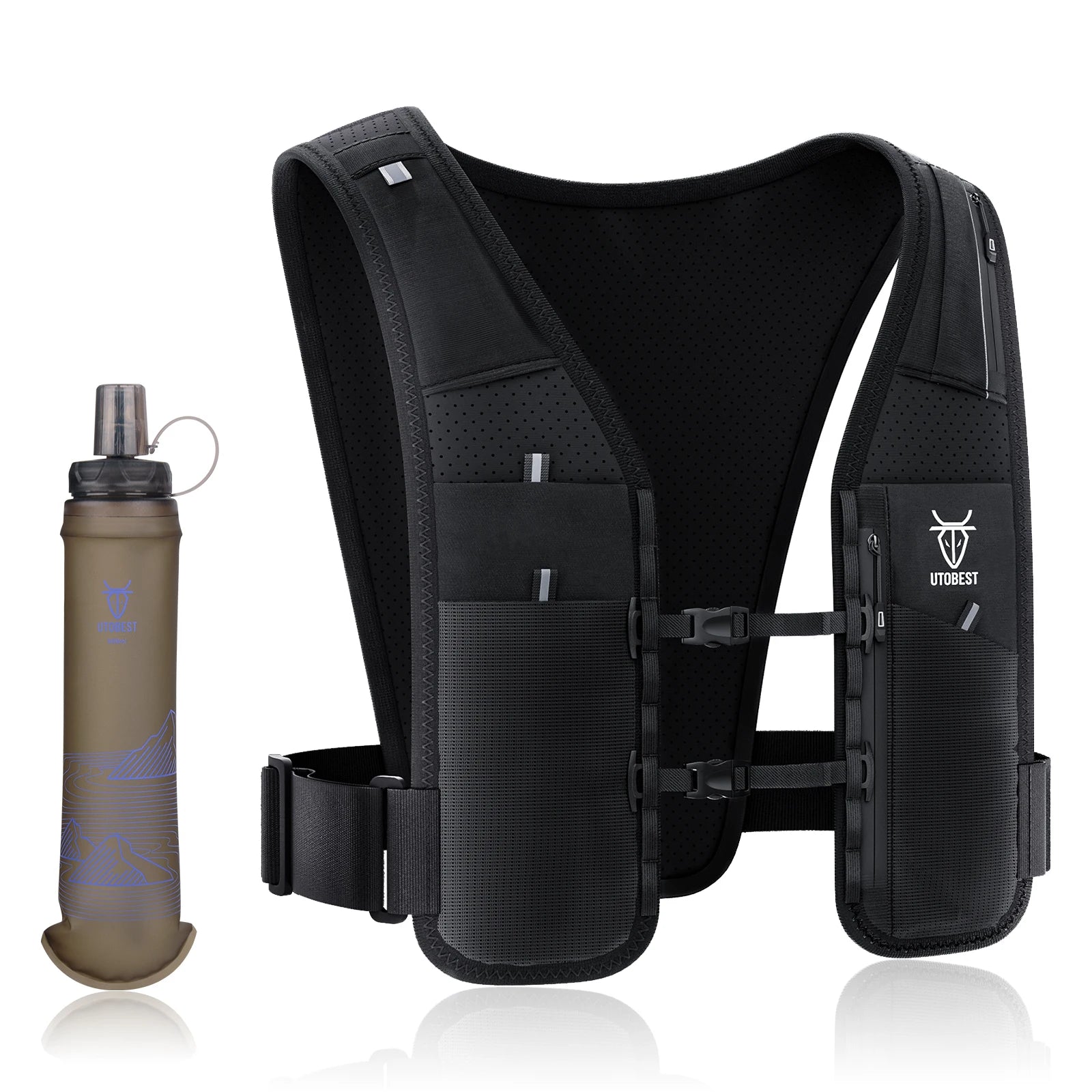 Reflective Running Hydration Vest