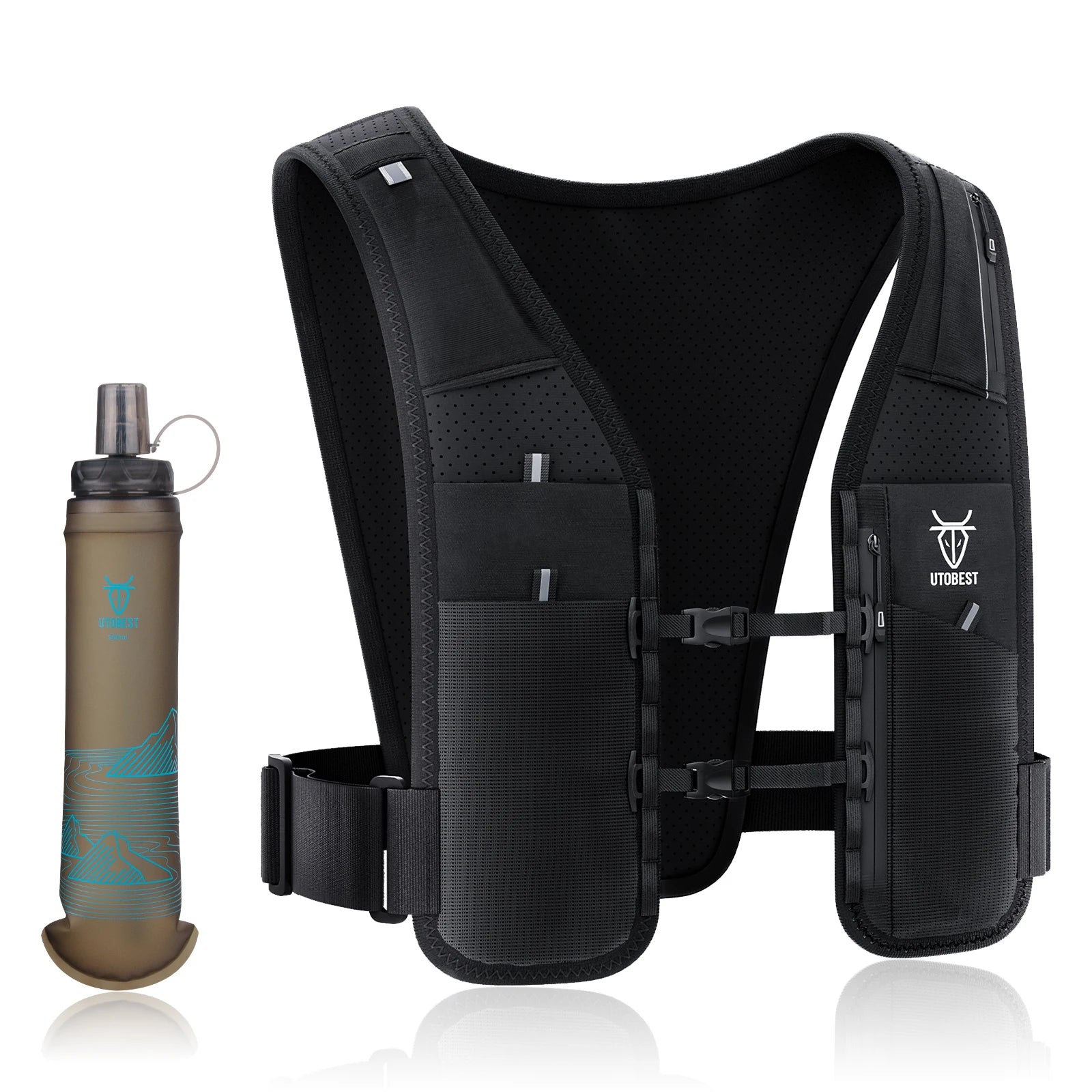 Reflective Running Hydration Vest