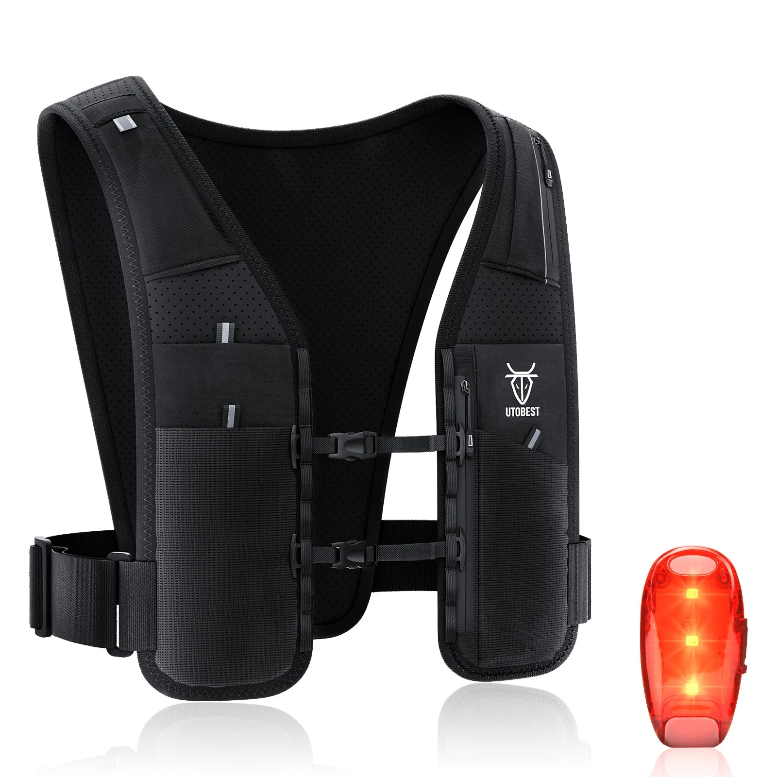 Reflective Running Hydration Vest