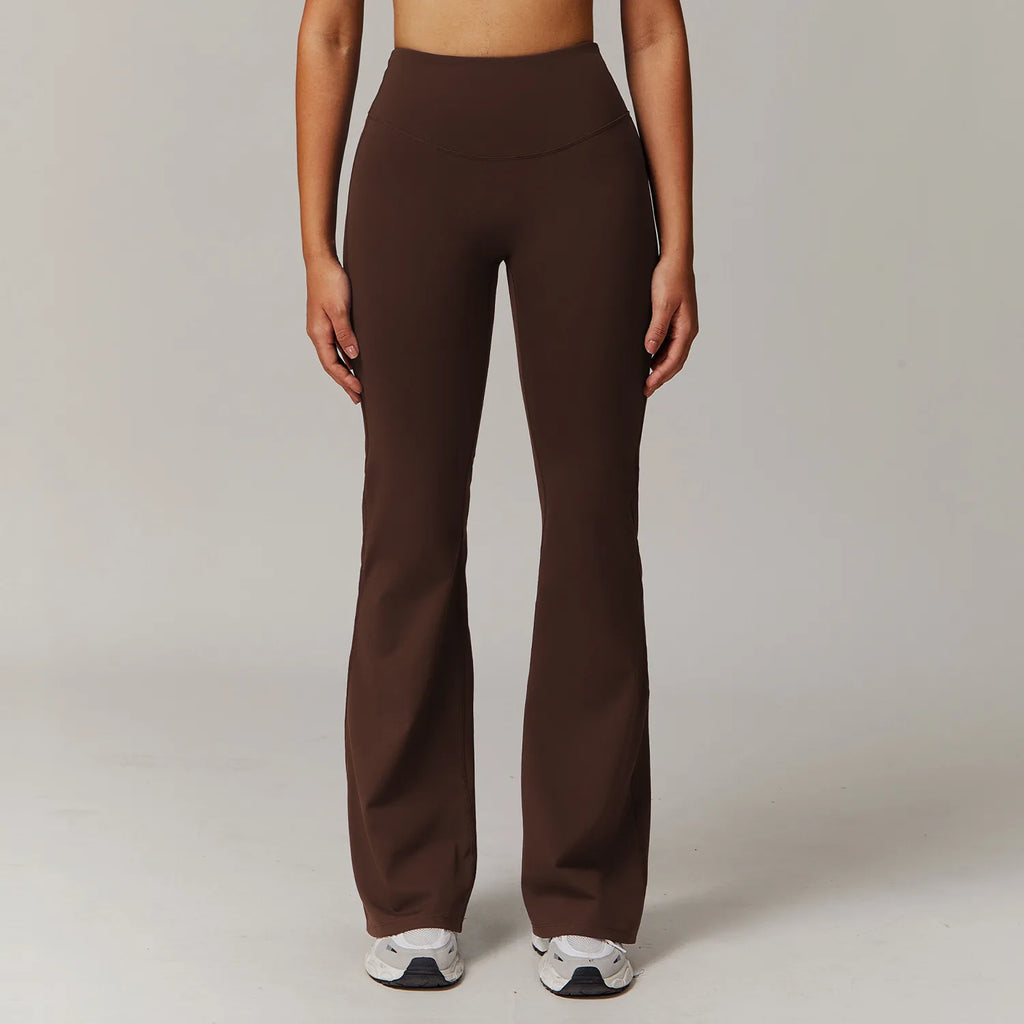 Women's High Waist Wide Leg Pants Leggings