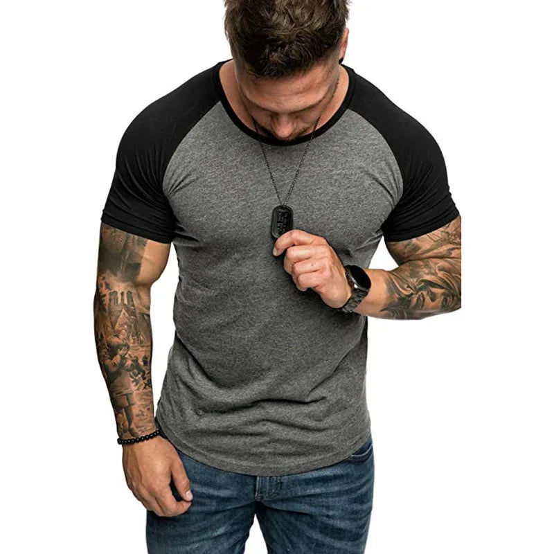 Men's short sleeved quick drying comfortable top
