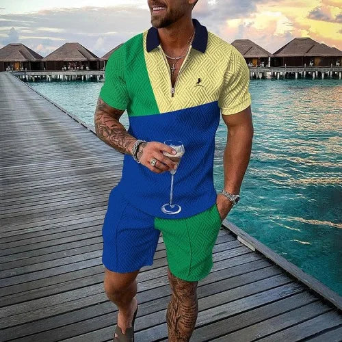 Tracksuit Sports Suit Men Set
