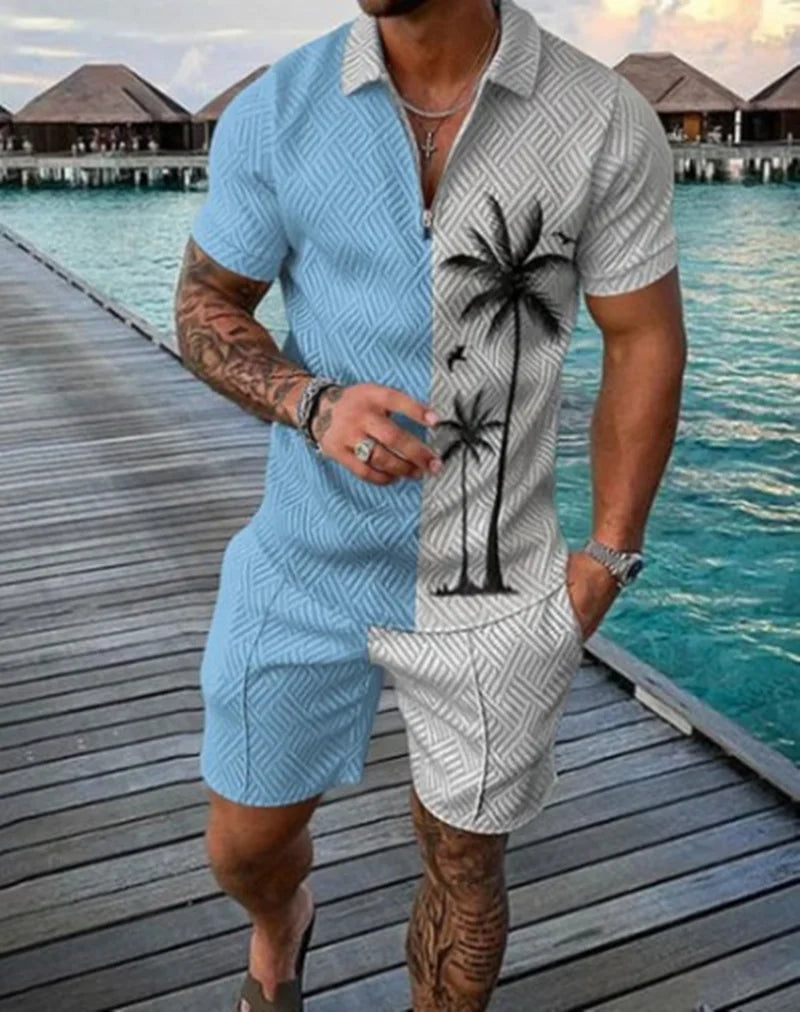 Tracksuit Sports Suit Men Set