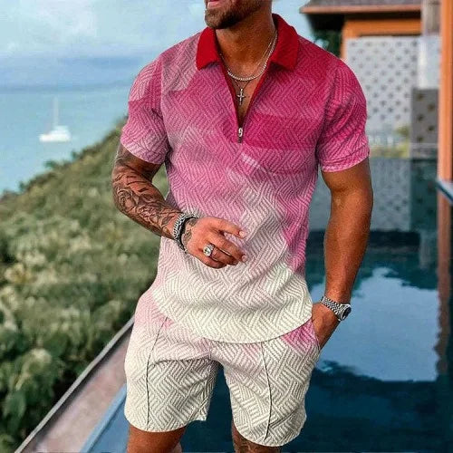 Tracksuit Sports Suit Men Set