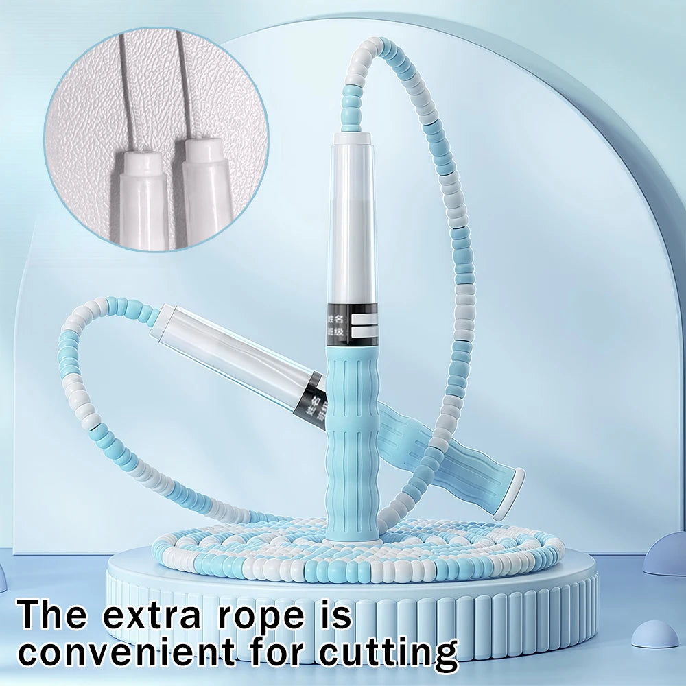 Bamboo Joint Soft Bead Skipping Rope