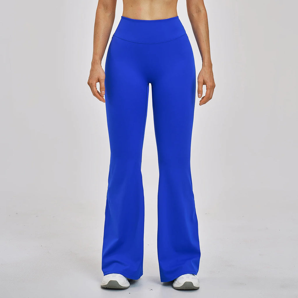 High Waisted Wide Leg Yoga Pants Butt Lift Leggings