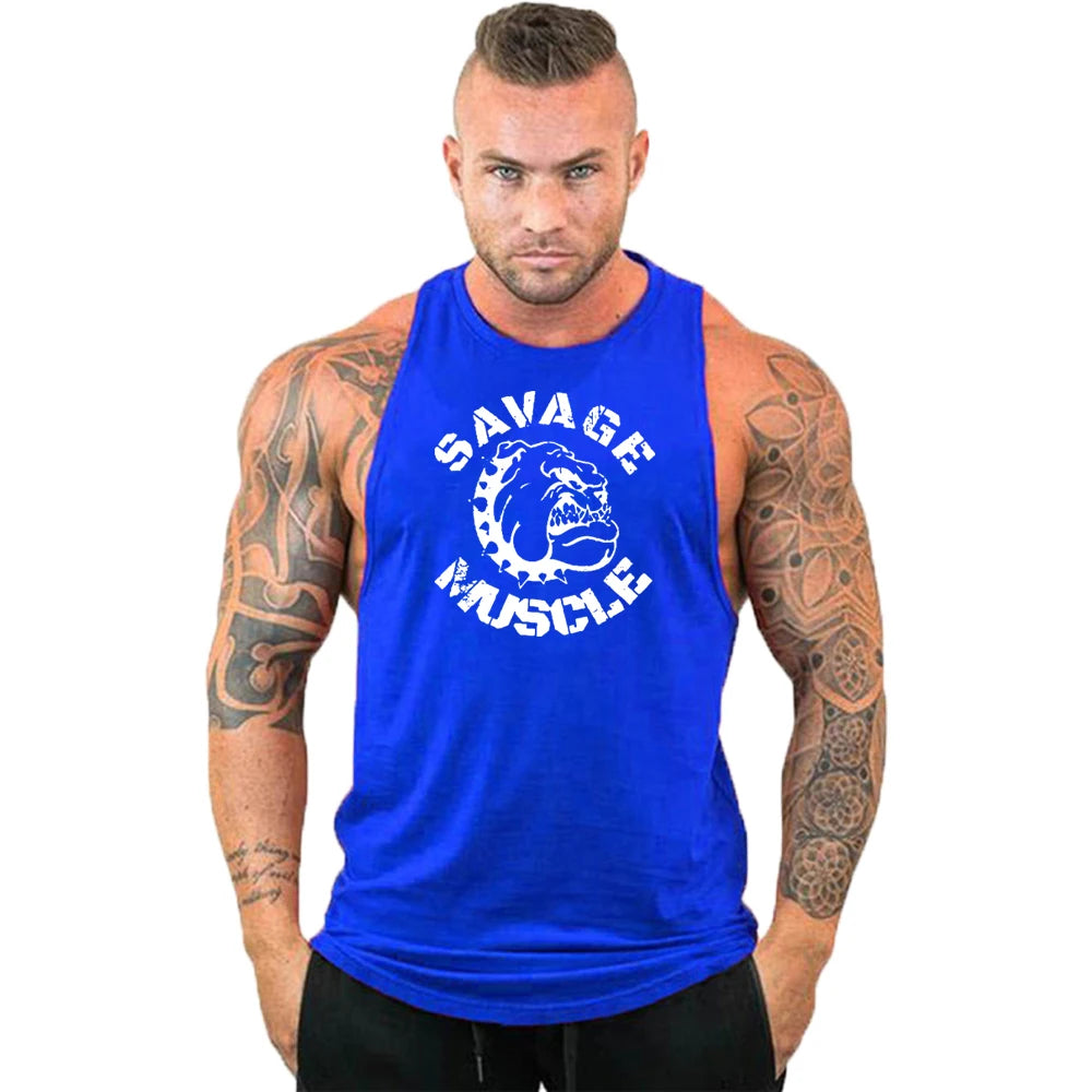 Bodybuilding Cotton Singlets