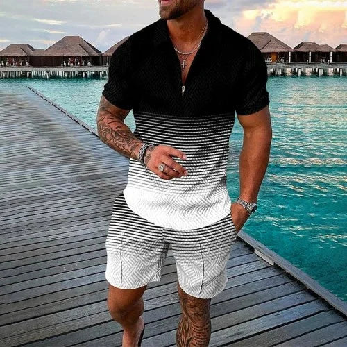 Tracksuit Sports Suit Men Set