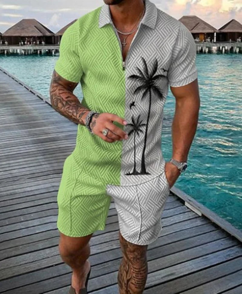 Tracksuit Sports Suit Men Set
