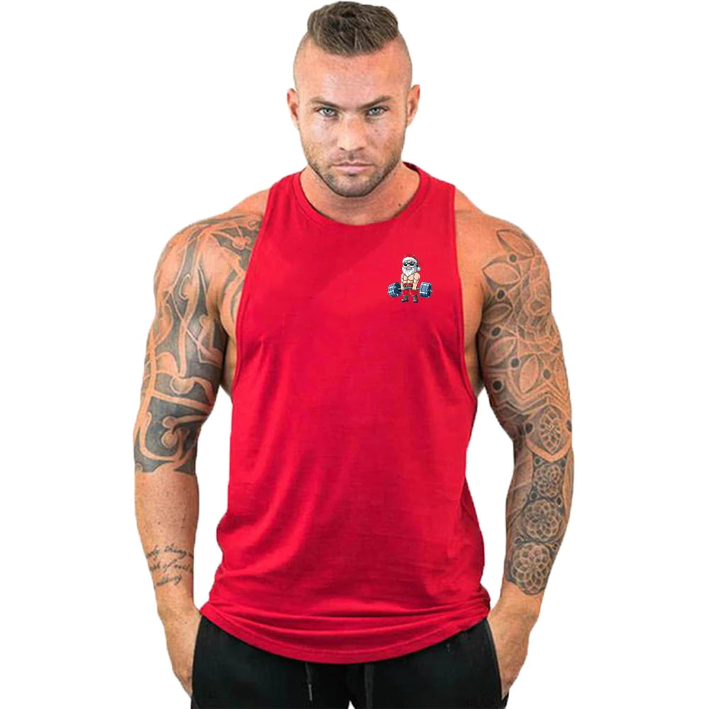 Bodybuilding Cotton Singlets
