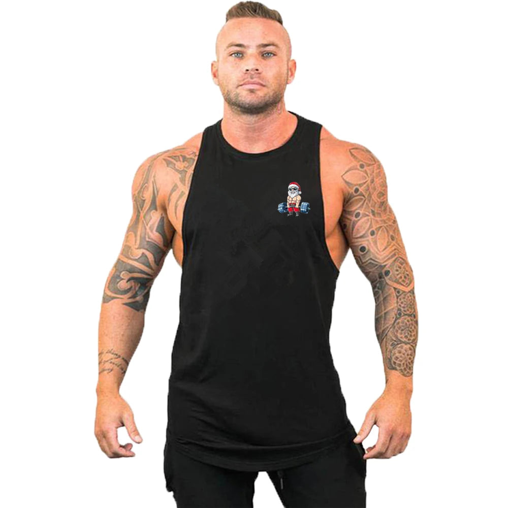 Bodybuilding Cotton Singlets
