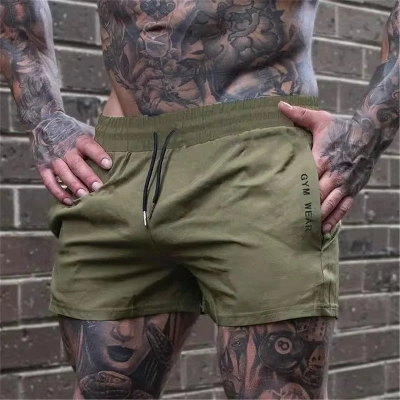 Sports Trendy Quick-drying Three-point Pants