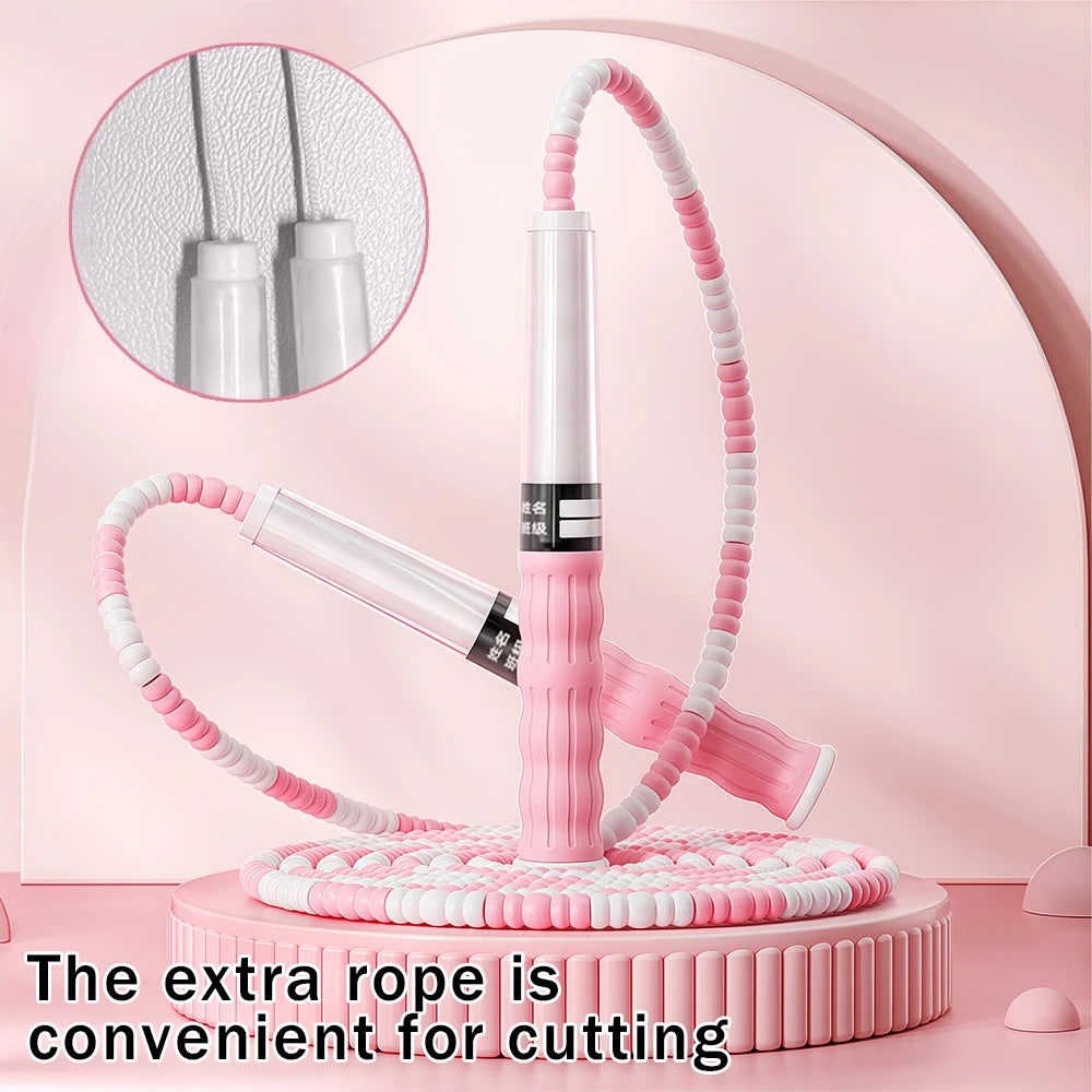 Bamboo Joint Soft Bead Skipping Rope