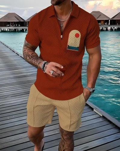Tracksuit Sports Suit Men Set